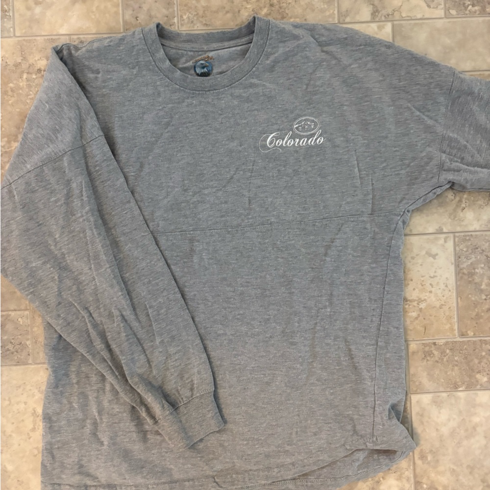 Gray Long Sleeve Shirt